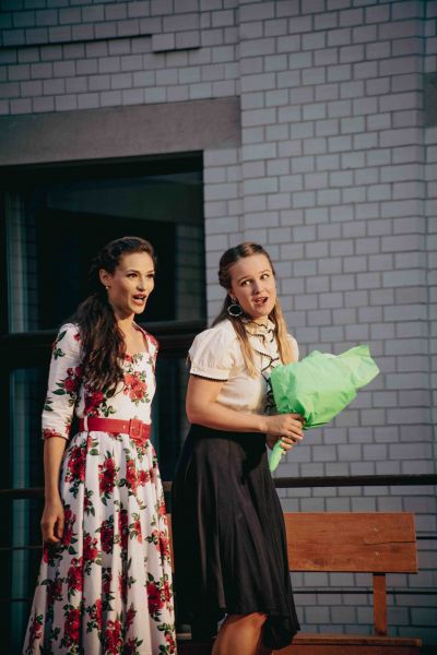 Der Vetter aus Dingsda, Julia und Hannchen (A.M. Schmidt), 2021 © HMT Leipzig/Yannic Borchert