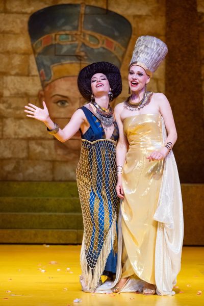 Prinzessin Nofretete (mit L. Wünscher), Musikalische Komödie Leipzig (Oper Leipzig), 2023 © Tom Schulze